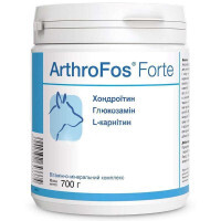 Dolfos (Дольфос) ArthroFos Forte - Вітамінно-мінеральний комплекс АртроФос Форте для відновлення суглобів у собак з глюкозаміном і хондроїтином (700 г) в E-ZOO