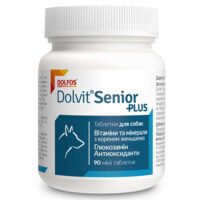 Dolfos (Дольфос) Dolvit Senior Plus - Таблетки Долвіт Сеньйор Плюс для собак від 7 років, для запобігання процесу старіння (mini 90 табл.) в E-ZOO