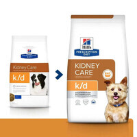 Hill's (Хиллс) Prescription Diet k/d Kidney Care - Корм-диета для собак при хронических заболеваниях почек и сердца (1,5 кг New!)