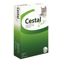 Цестал Кет by Ceva (Сева) - Антигельминтный препарат для кошек (1 таблетка) (на 4 кг)