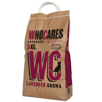 WhoCares (Ху Кеарс) WC Lavander - Наполнитель впитывающий с запахом лаванды (5 кг)