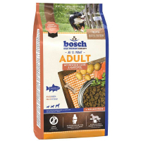 Bosch (Бош) fresh Salmon & Potato - Сухой корм с лососем и картофелем для взрослых собак со среднем уровнем активности (1 кг)