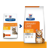 Hill's (Хиллс) Prescription Diet c/d Multicare Urinary Care - Корм-диета с курицей для кошек с заболеваниями мочевыводящих путей