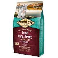 Carnilove (Карнілав) Fresh Carp & Trout for Adult Sterilised Cats - Сухий беззерновий корм з коропом і фореллю для стерилізованих кішок (2 кг) в E-ZOO