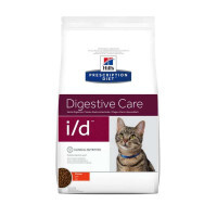 Hill's (Хиллс) Prescription Diet i/d Digestive Care - Корм-диета для кошек с курицей для здоровья желудочно-кишечного тракта (400 г)
