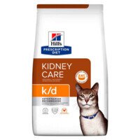 Hill's Prescription Diet k / d Kidney Care Chicken - Корм-дієта з куркою для котів із захворюваннями нирок та серця (400 г) в E-ZOO