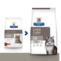 Hill's (Хиллс) Prescription Diet l/d Liver Care - Корм-диета с курицей для котов с заболеваниями печени - Фото 2