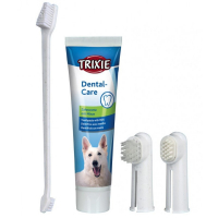 Trixie (Трикси) Dental Care Dental Hygiene Set - Набор для поддержания гигиены полости рта (Комплект) в E-ZOO