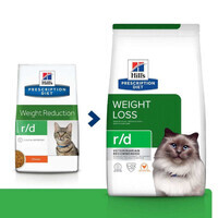 Hill's (Хиллс) Prescription Diet r/d Weight Loss (Weight Reduction) - Корм-диета с курицей для взрослых котов, способствующая снижению веса