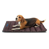 HARLEY & CHO (Харли энд Чо) Tavel roll up mat Brown - Прогулочный мат для собак (коричневый) (100х60 см)