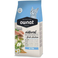 Ownat (Овнат) Classic Kitten - Сухой полнорационный корм с курицей для котят (1,5 кг)