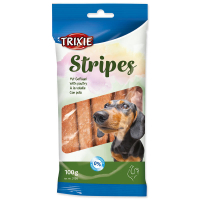 Trixie (Тріксі) Stripes Light - Ласощі-палички з м'ясом домашньої птиці для собак (100 г) в E-ZOO