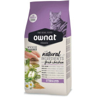 Ownat (Овнат) Classic Cat Adult Sterilized - Сухой корм с курицей для стерилизованных и кастрированных котов (1,5 кг)