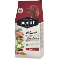 Ownat (Овнат) Classic Complet - Сбалансированный корм на основе куриного мяса, для собак (20 кг)