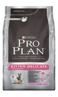 PRO PLAN (Про План) Kitten Delicate Rice and Turkey - Сухой корм с индейкой и рисом для котят с чувствительной кожей (400 г) в E-ZOO