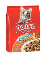 DARLING (Дарлинг) Сухой корм с птицей и овощами для котов (10 кг) в E-ZOO
