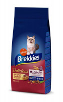 Brekkies (Брекис) Cat Delice Meat - Сухой корм с курицей, перепелкой и ветчиной для котов (20 кг) в E-ZOO