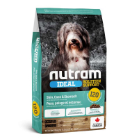 Nutram (Нутрам) I20 Ideal Solution Support Sensitive Skin, Coat with Stomach Dog - Сухой корм для взрослых собак с проблемами кожи, шерсти или желудка (20 кг)