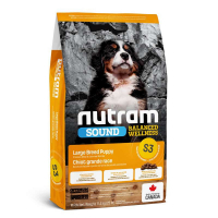 Nutram (Нутрам) S3 Sound Balanced Wellness Puppy Large Breed - Сухой корм с курицей для щенков крупных пород (11,4 кг)