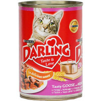 DARLING (Дарлінг) Консерви з гусаком і нирками для кішок (400 г) в E-ZOO