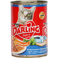 DARLING (Дарлинг) Консервы с рыбой и морковью для кошек (400 г)