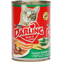 DARLING (Дарлинг) Консервы с уткой и кроликом для кошек (400 г)