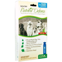 Sentry (Сентри) Natural Defense Flea & Tick Squeeze-On - Натуральные капли от блох и клещей для собак, 1 пипетка (1 пипетка)