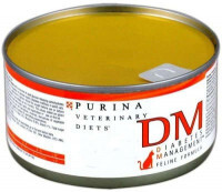 Purina (Пурина) Veterinary Diets DM Diabetes Feline - Консервированный корм для кошек, страдающих сахарным диабетом (195 г) в E-ZOO