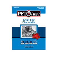 PET TIME (Пет Тайм) Adult cat food - Сухой корм для взрослых кошек с птицей и сельдью (15,37 кг)