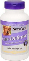 Nutri-Vet (Нутри-Вет) gas defense - Добавка от газообразования для собак (100 шт./уп.) в E-ZOO