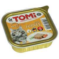 TOMi (Томі) with Turkey - Паштет з індичкою для котів (100 г) в E-ZOO