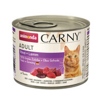 Animonda (Анімонда) Carny Adult - Консервований корм з яловичиною та ягням для дорослих котів (рубане м'ясо) (200 г) в E-ZOO