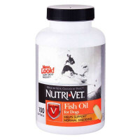 Nutri-Vet (Нутри Вет) Fish Oil - Рыбий жир добавка для собак (100 шт./уп.)