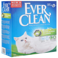 Ever Clean (Эвер Клин) Экстра Сила - Наполнитель комкующийся для кошачьего туалета с ароматом свежести (10 л)