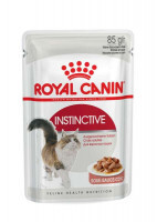 Royal Canin (Роял Канин) Instinctive - Консервированный корм для взрослых кошек (кусочки в соусе) (85 г)
