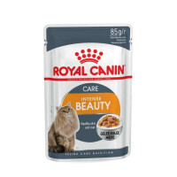 Royal Canin (Роял Канин) Intense Beauty - Консервированный корм для кошек для поддержания красоты шерсти (кусочки в желе)