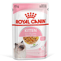 Royal Canin (Роял Канин) Kitten Instinctive - Консервированный корм для котят (кусочки в желе) (9+3 (85 г)) в E-ZOO