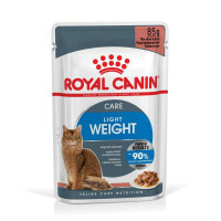 Royal Canin (Роял Канин) Light Weight Care in gravy - Консервированный корм для котов, предрасположенных к избыточному весу (кусочки в соусе) (85 г)