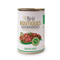 Brit (Брит) Boutiques Gourmandes - Консервированный корм кусочки ягненка в паштете для собак (400 г)