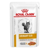 Royal Canin (Роял Канін) Urinary S/O Moderate calorie - Консервований корм для стерилізованих котів при захворюваннях нижніх сечовивідних шляхів (шматочки в соусі) (12х85 г (box)) в E-ZOO
