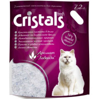 Cristals Fresh (Кристалс Фреш) - Наполнитель силикагелевый с ароматом лаванды (3,6 л)