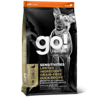 GO! (Гоу!) SOLUTIONS Sensitivities Limited Ingredient, Grain Free Duck Recipe (24/12) - Сухой беззерновой корм с уткой для щенков и взрослых собак с чувствительным пищеварением (10 кг New!)