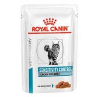 Royal Canin (Роял Канин) Sensitivity Control Chicken with Rice - Ветеринарная диета с мясом птицы для кошек при нежелательной реакции на корм (кусочки в соусе) (12х85 г (box)) в E-ZOO
