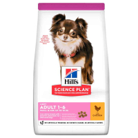 Hill's (Хиллс) Science Plan Light Adult Small&Mini with Chicken - Сухой корм с курицей для взрослых собак малых и миниатюрных пород (1,5 кг)