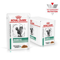 Royal Canin (Роял Канин) Diabetic Cat Pouches - Консервированный корм, диета для кошек при сахарном диабете (дольки в соусе) - Фото 2