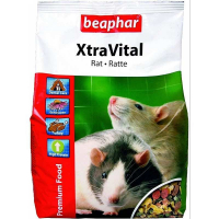 Beaphar (Беафар) XtraVital Rat Food - Корм преміум-класу для декоративних пацюків (500 г) в E-ZOO