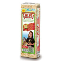 CHIPSI (Чіпсі) STRAWBERRY - Тирса для гризунів з ароматом полуниці (1 кг) в E-ZOO