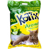 Kotix (Котикс) Aroma - Наполнитель силикагелевый для кошачьего туалета с ароматом яблока (3,8 л) в E-ZOO