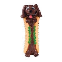 Petstages (Петстейджес) Lil Hot Diggity Dog - Іграшка-пищалка для малих і средніх порід собак "Собака Хот-дог" (16 см) в E-ZOO