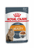 Royal Canin (Роял Канин) Intense Beauty - Консервированный корм для кошек для поддержания красоты шерсти (кусочки в соусе) (85 г)